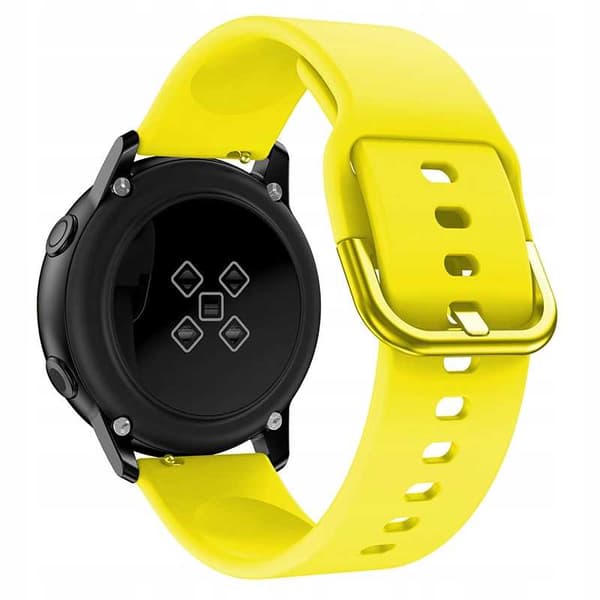 SC Silicone Band 20mm yellow