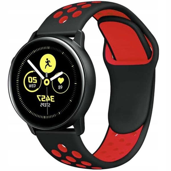 SC Sport Band 20mm black/red