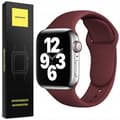 Miniatyrbillede 1 af 3: SC Silicone Band AW 42/44/45 burgundy
