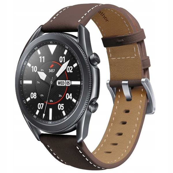 SC Leather Strap 20 mm dark brown