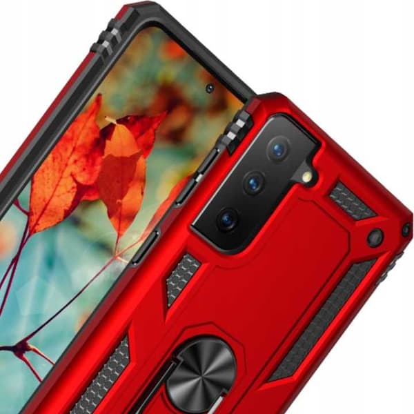 SC Ring NX Galaxy S21 FE czerwony