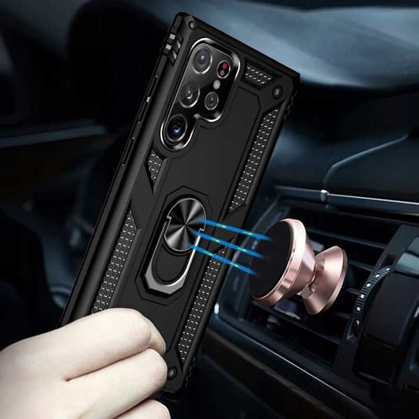 SC Ring NX Galaxy S22 Ultra czarny