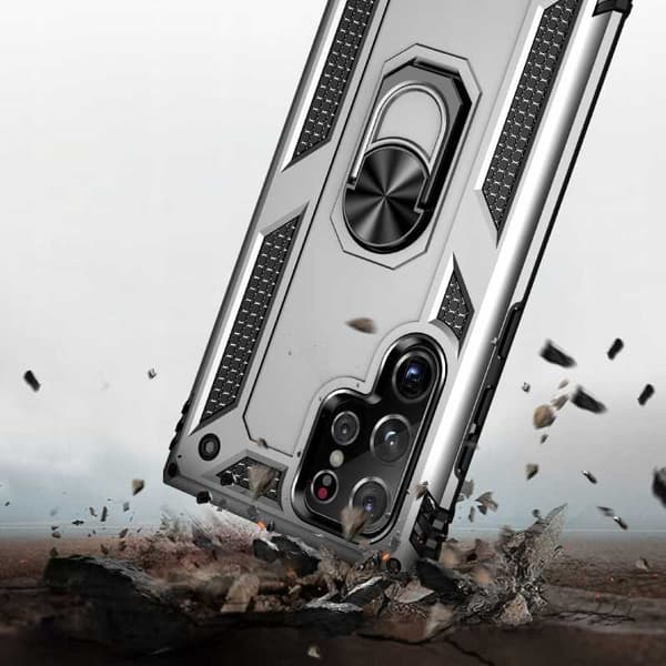 SC Ring NX Galaxy S22 Ultra srebrny