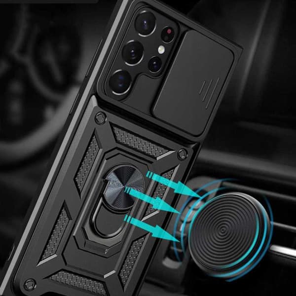 SC Camring Galaxy S22 Ultra black