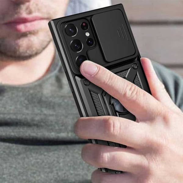 SC Camring Galaxy S22 Ultra black