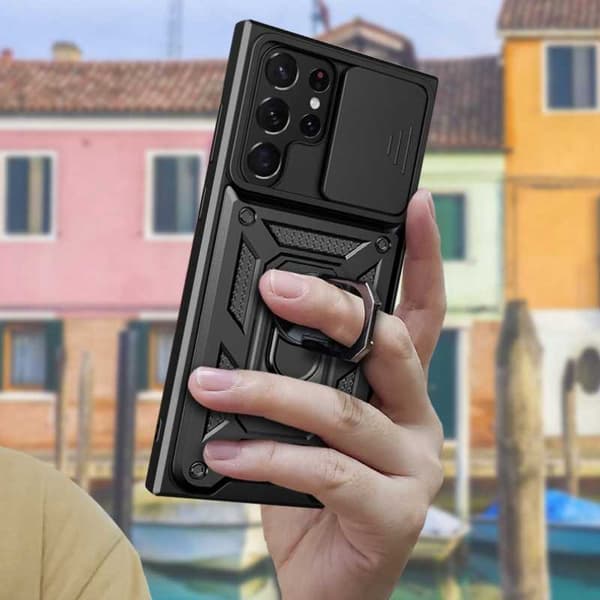 SC Camring Galaxy S22 Ultra black