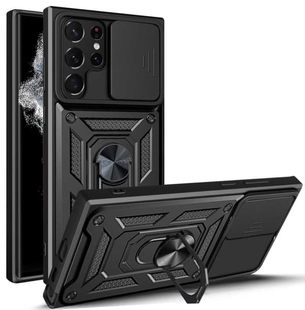 SC Camring Galaxy S22 Ultra black