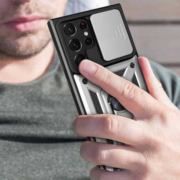 SC Camring Galaxy S22 Ultra silver
