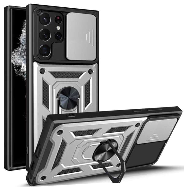 SC Camring Galaxy S22 Ultra silver