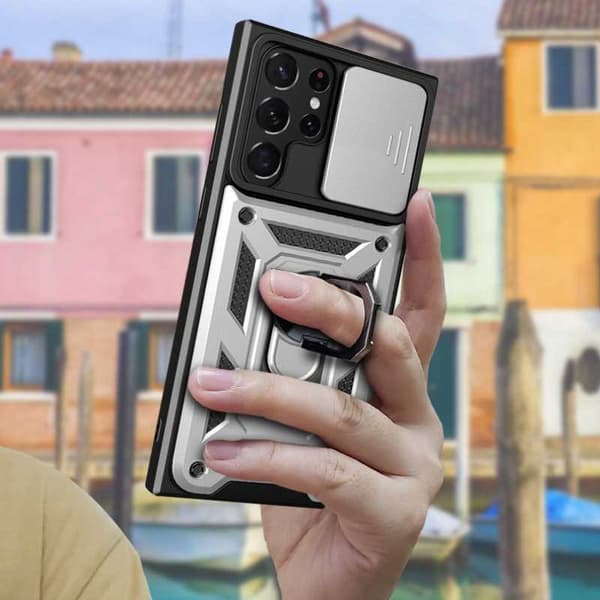 SC Camring Galaxy S22 Ultra silver