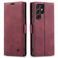 Miniatyrbillede 3 af 10: SC Wallet Galaxy S22 Ultra red