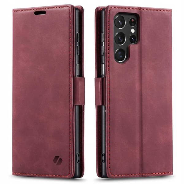 SC Wallet Galaxy S22 Ultra red
