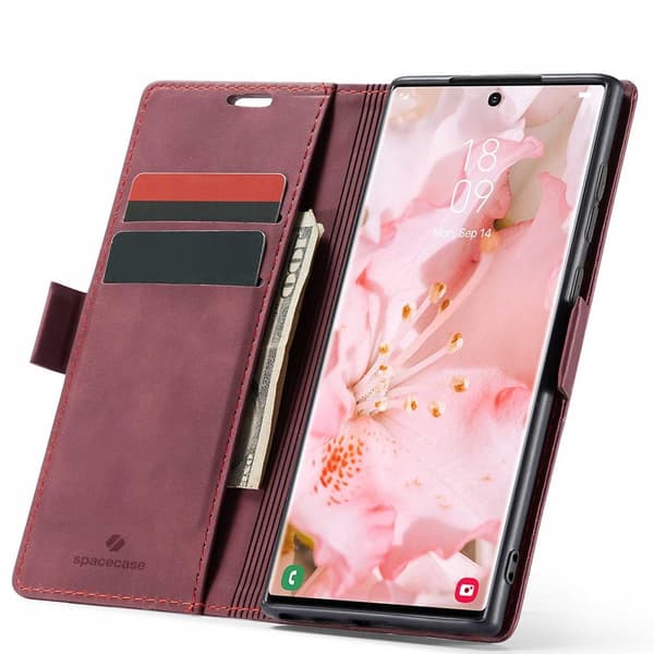 SC Wallet Galaxy S22 Ultra red