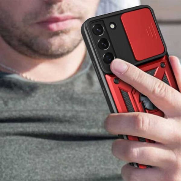 SC Camring Galaxy S22+ red