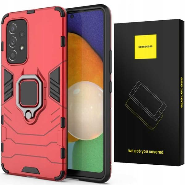 SC X-Ring Galaxy A53 5G czerwony