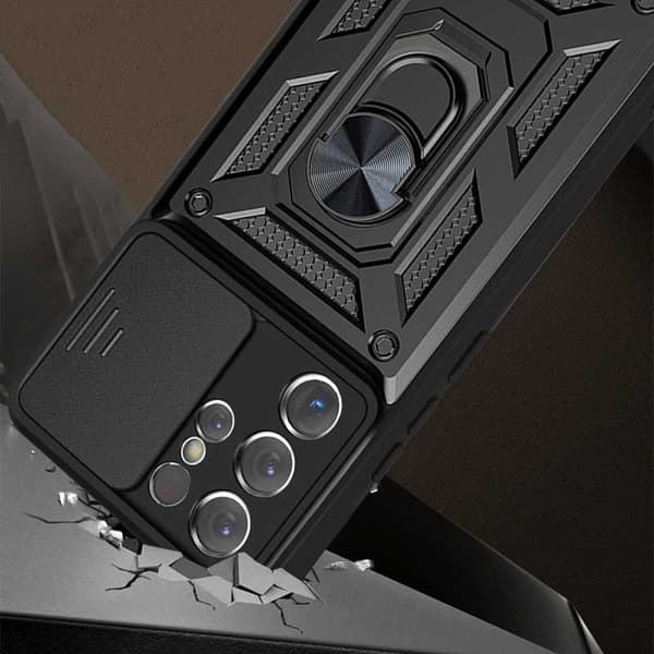 SC Camring Galaxy S21 Ultra black