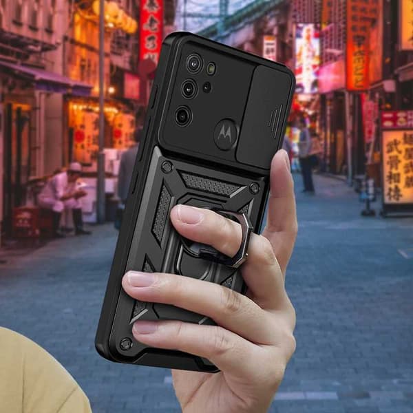 SC Camring Motorola Moto G60s black