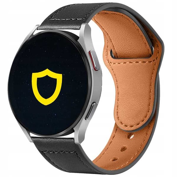 SC Classy Leather Strap 20MM black