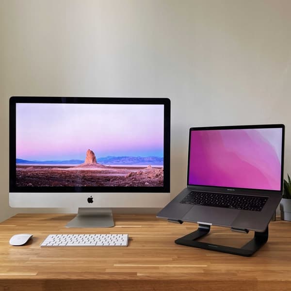 SC Laptop aluminium stand black