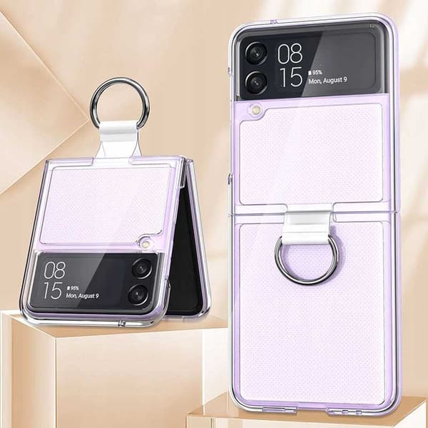 SC Clear Ring Case Galaxy Z Flip 4