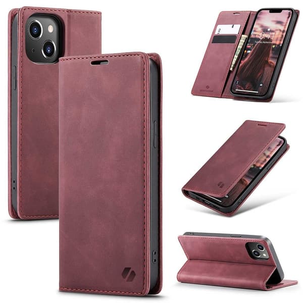 SC Wallet iPhone 14 Plus red