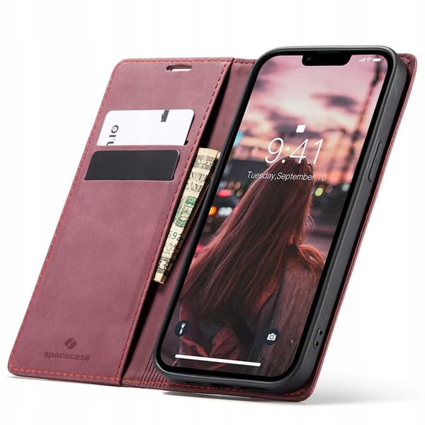 SC Wallet iPhone 14 Plus red