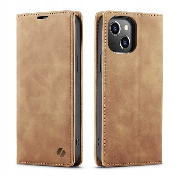 SC Wallet iPhone 14 Plus light brown