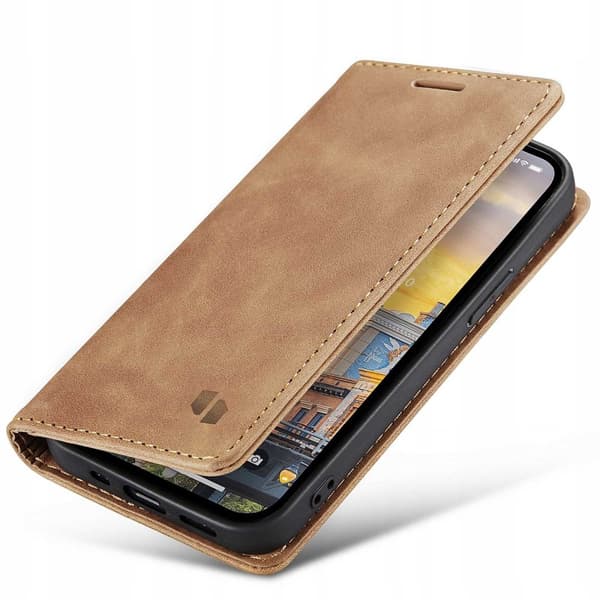 SC Wallet iPhone 14 Pro light brown