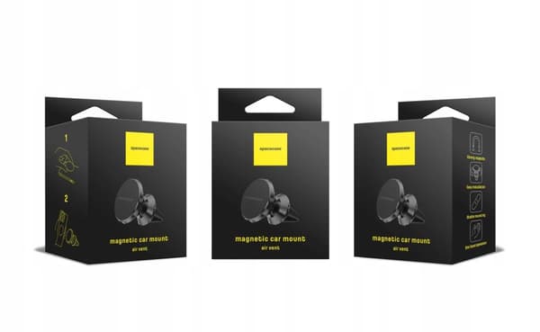 SC Car Holder SC02 Air Vent Magnetic black