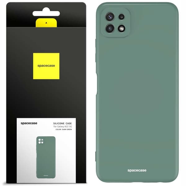 SC Silicone Case Galaxy A22 5G dark green