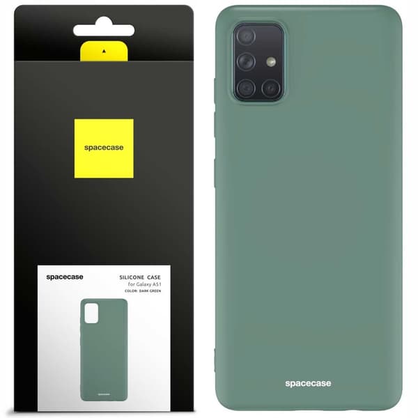 SC Silicone Case Galaxy A51 dark green
