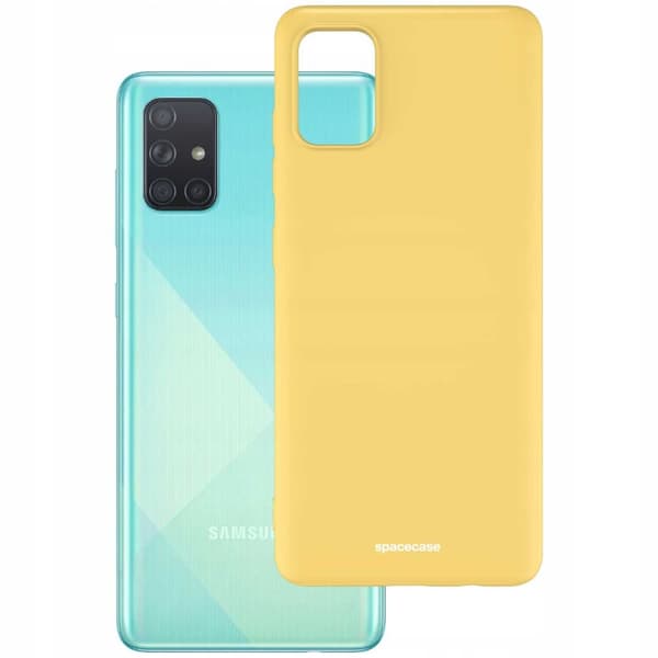 SC Silicone Case Galaxy A51 yellow
