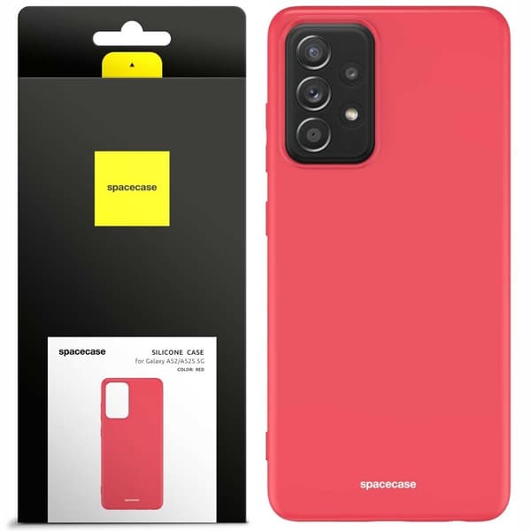 SC Silicone Case Galaxy A52/A52s red