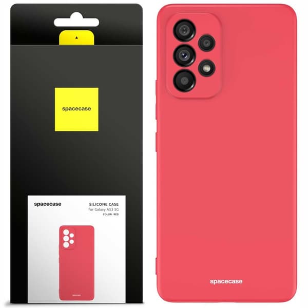 SC Silicone Case Galaxy A53 5G red