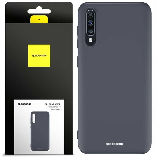SC Silicone Case Galaxy A70 black