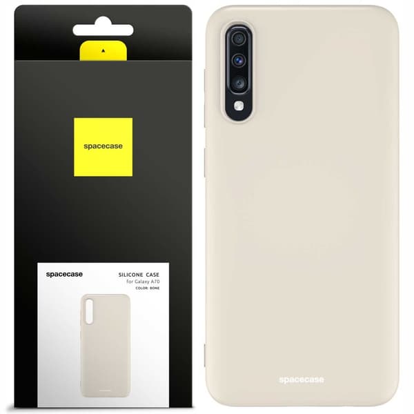 SC Silicone Case Galaxy A70 bone