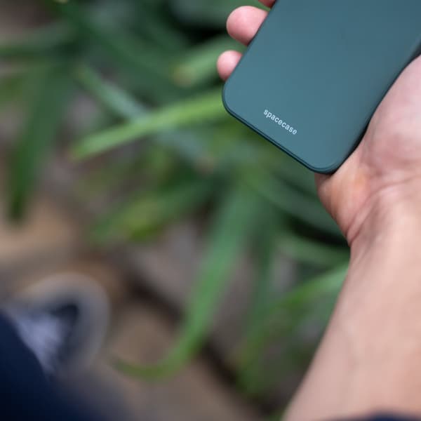 SC Silicone Case Galaxy A70 dark green