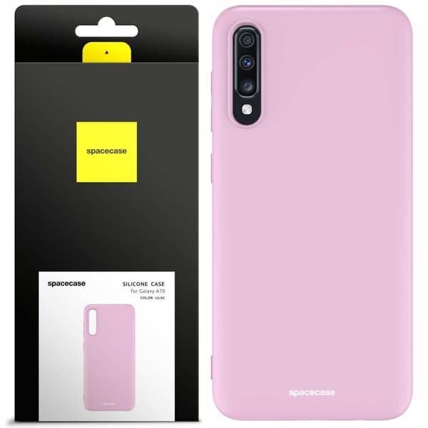 SC Silicone Case Galaxy A70 lilac