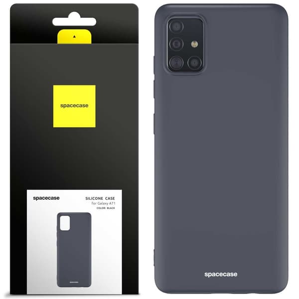 SC Silicone Case Galaxy A71 black