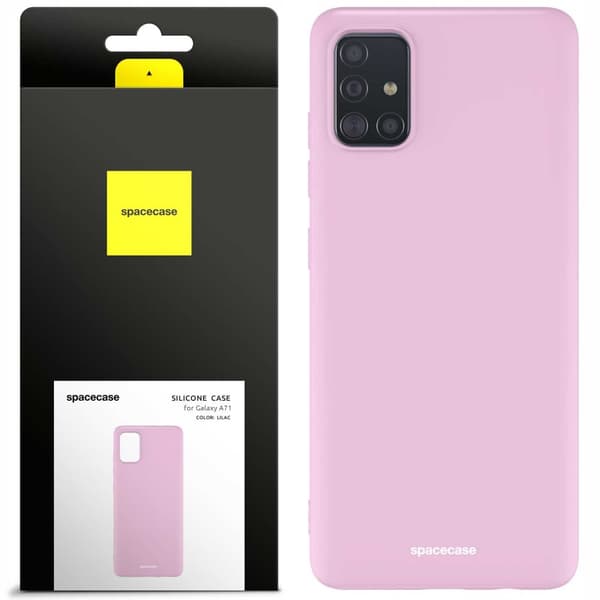 SC Silicone Case Galaxy A71 lilac