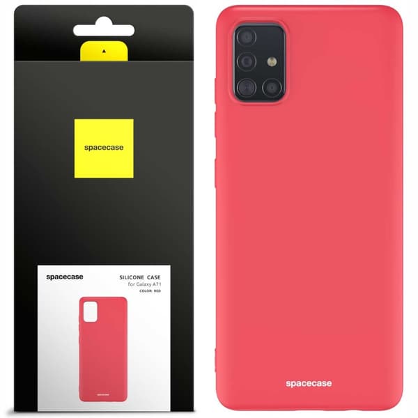 SC Silicone Case Galaxy A71 red