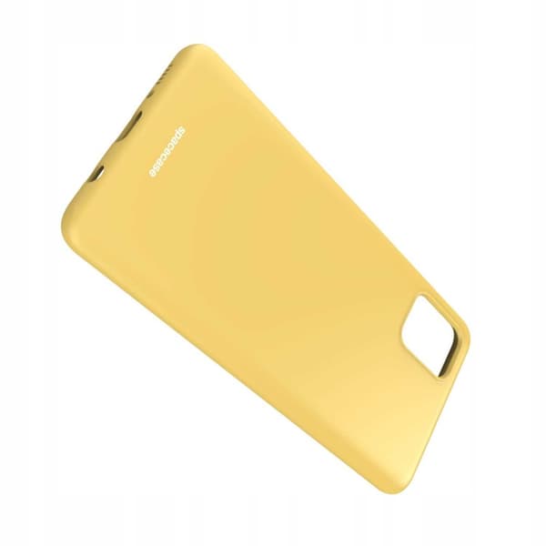 SC Silicone Case Galaxy A71 yellow