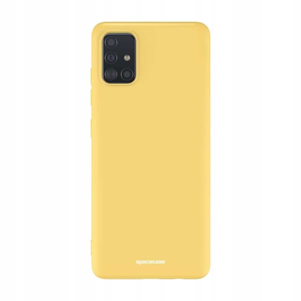 SC Silicone Case Galaxy A71 yellow