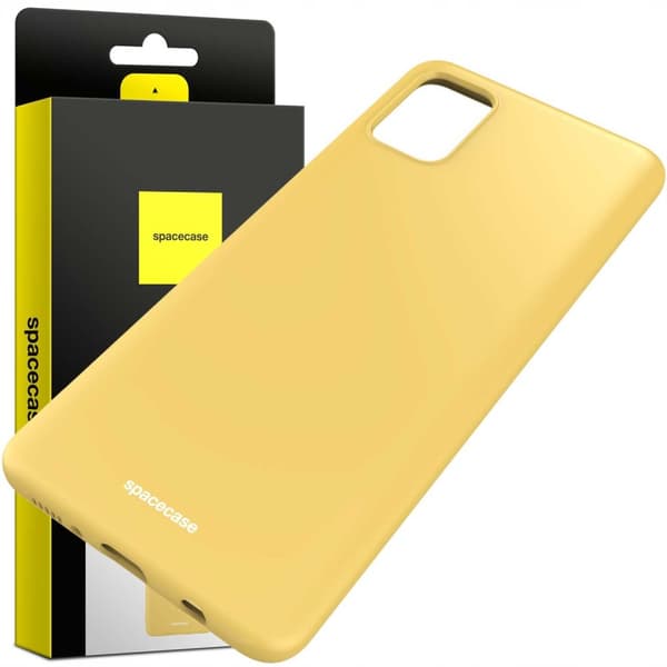 SC Silicone Case Galaxy A71 yellow