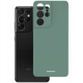 Miniatyrbild 2 av 10: SC Silicone Case Galaxy S21 Ultra dark green