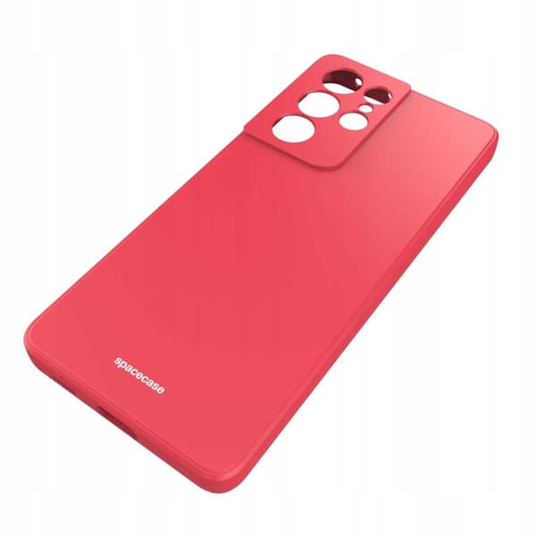 SC Silicone Case Galaxy S21 Ultra red