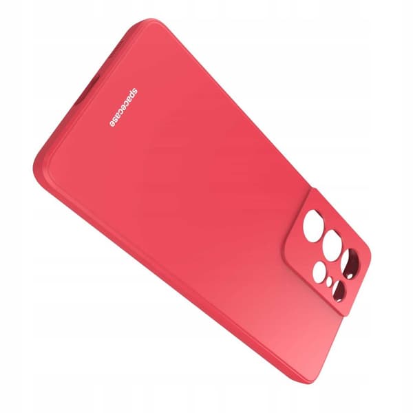 SC Silicone Case Galaxy S21 Ultra red