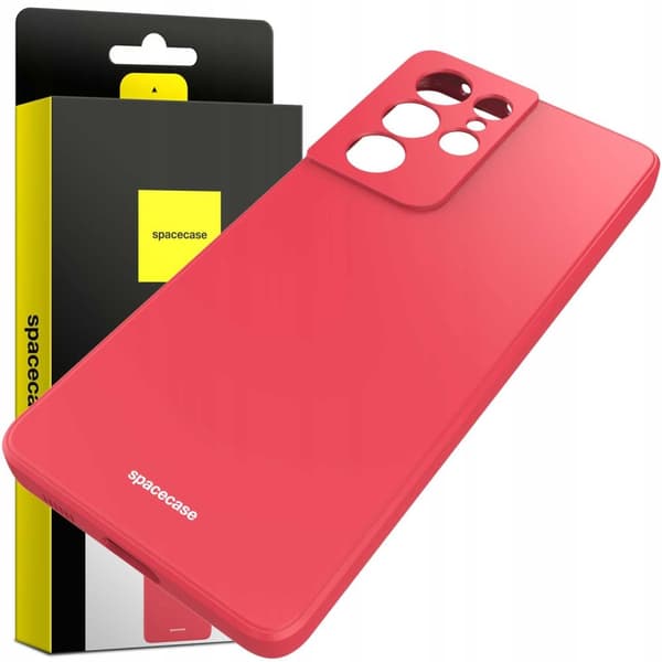 SC Silicone Case Galaxy S21 Ultra red