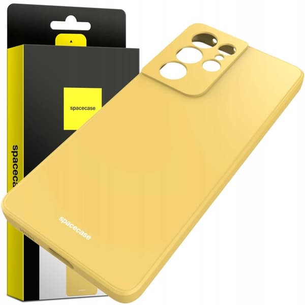 SC Silicone Case Galaxy S21 Ultra yellow
