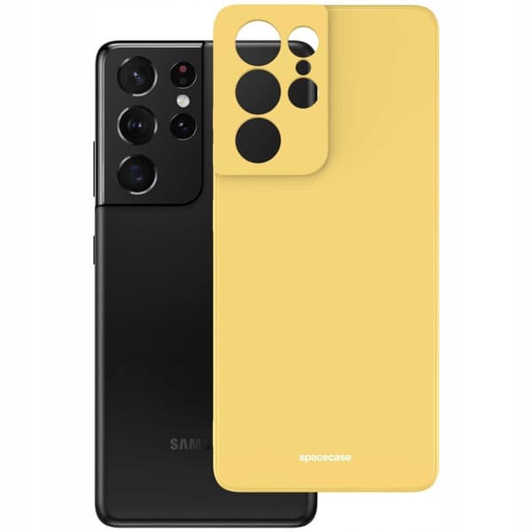 SC Silicone Case Galaxy S21 Ultra yellow